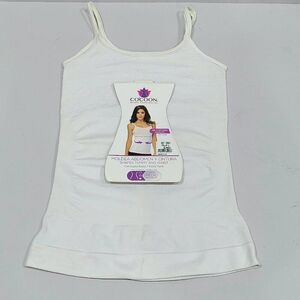Cocoon 3563 Katia Moderate Control Tank Top Shapewear Womens Size L White